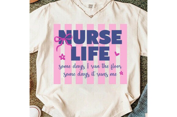 Funny Nurse PNG, Striped Nurse, Nurse