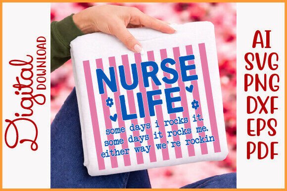 Nurse Life Some Days I Rock It PNG